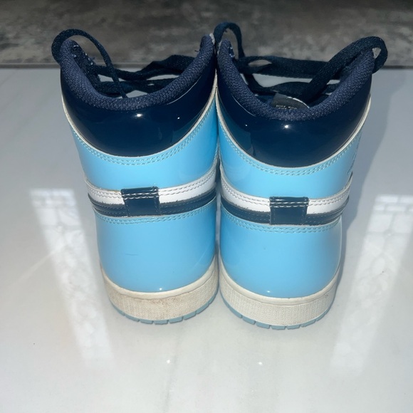 Nike Air Jordan 1 Retro High OG 'Blue Chill' Size 7 Good condition - Picture 5 of 7